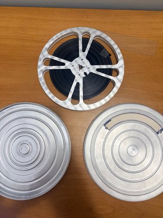 Bobina Pellicola Film 16mm Reel Metallo