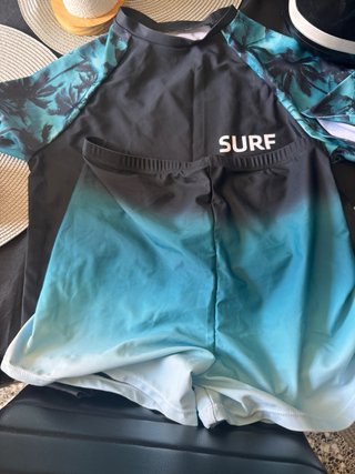 Bañador niño surf palmeras talla 16 años