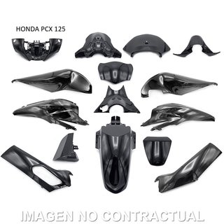 Kit Plásticos HERT Honda PCX 125 Negro Brillo