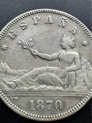 2 Pesetas 1870