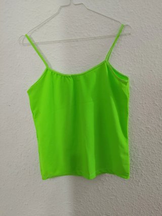 Lote 2 tops verano verde neón