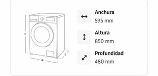 Lavadora Samsung 8kg nueva en su caja