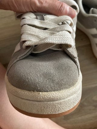 Zapatillas Adidas Campus Grises y Blancas