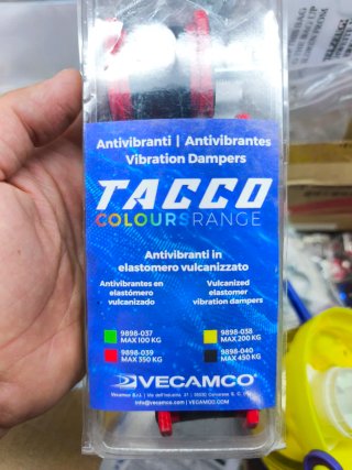 Tacos Antivibrantes TACCO Elastómero Vulcanizado