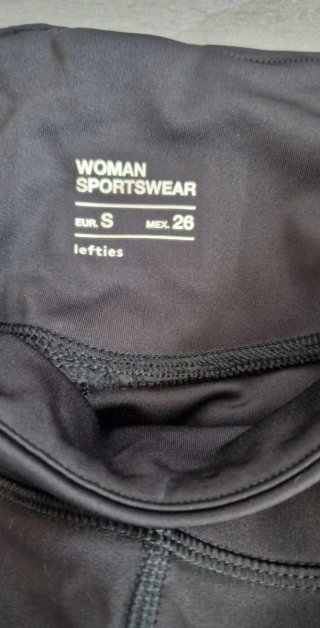 Leggings negros Lefties talla S