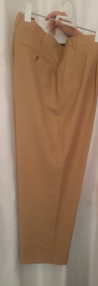 Pantalón Emilio Tucci Talla 62 Beige