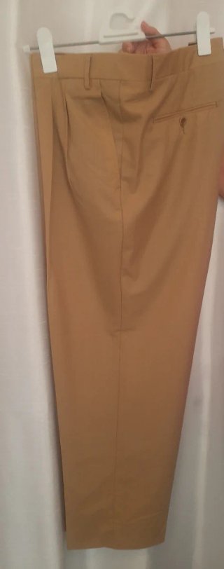 Pantalón Emilio Tucci Talla 62 Beige