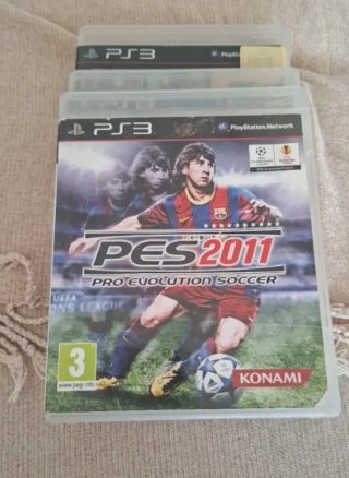Lote 3 Juegos PS3: FIFA 12, FIFA 09, PES 2011