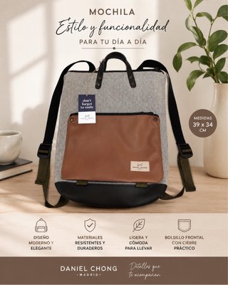 Mochila Daniel Chong sin estrenar