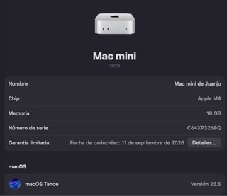 Mac Mini M4 Apple