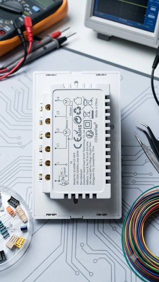 LoraTap ZigBee Interruptor Doble Cortina