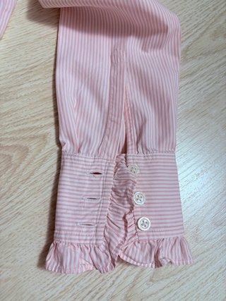 Camicia righe rosa Tommy Hilfiger
