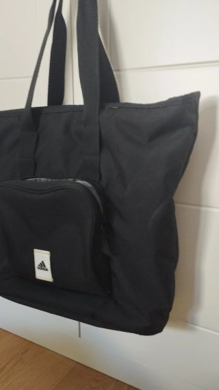 Bolsa de playa Adidas negra