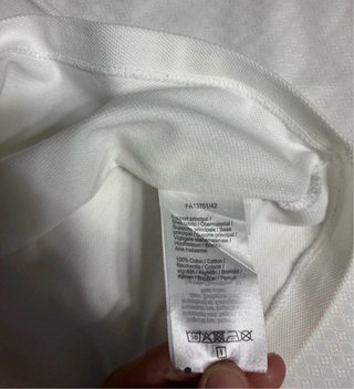 Polo Lacoste Blanco Talla XS