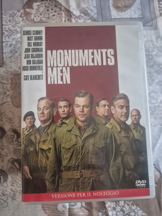 Monuments Men DVD - George Clooney, Matt Damon