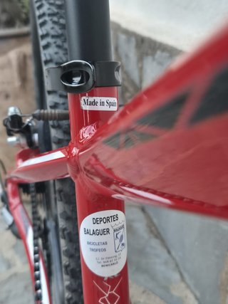 Bicicleta Orbea 24 Infantil Roja