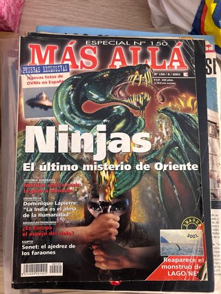 Conjunto de revistas antiguas