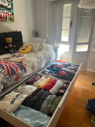 Cama nido con dos colchones incluidos