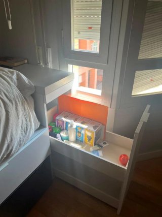 Cama nido con dos colchones incluidos