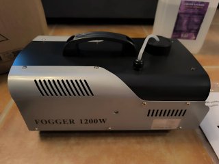 Maquina Humo para Fiestas + Líquido + Tubos Led