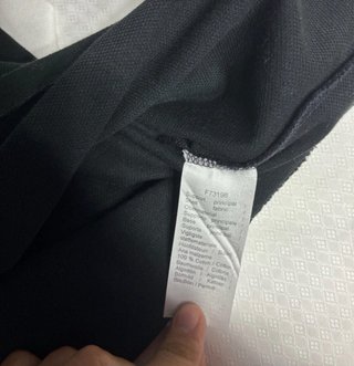 Polo Lacoste Negro Talla XS