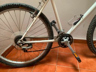 Bicicleta Montaña Blanca
