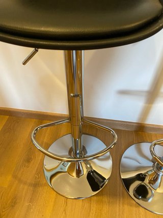 Taburetes de Cocina Negros (2 unidades)