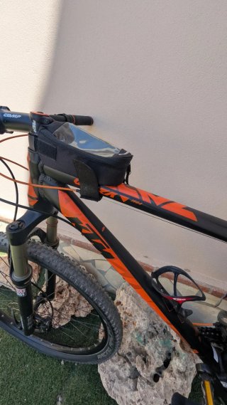 Bicicleta Montaña KTM Naranja/Negra