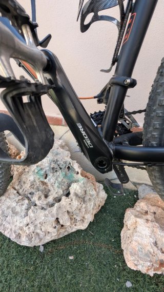 Bicicleta Montaña KTM Naranja/Negra