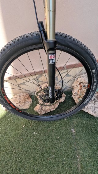 Bicicleta Montaña KTM Naranja/Negra