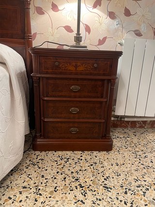 Pack 2 mesitas clásicas madera maciza