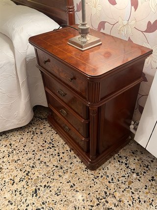 Pack 2 mesitas clásicas madera maciza