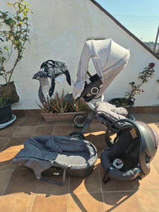 Carro Stokke con accesorios
