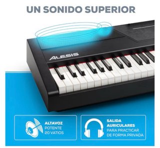 Piano Digital Alesis Recital Pro 88 Teclas