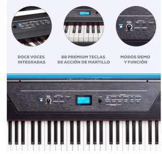 Piano Digital Alesis Recital Pro 88 Teclas