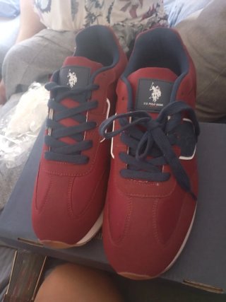 Zapatillas Deportivas U.S. Polo Assn. Rojas tall46