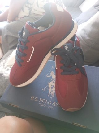Zapatillas Deportivas U.S. Polo Assn. Rojas tall46