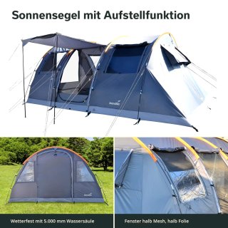 Tienda de campaña Skandika Gotland 5 Como nueva