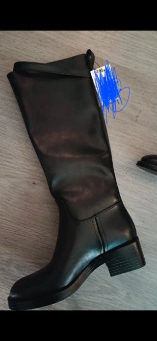 Stivali alti Zara neri
