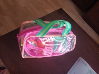Juego Cocinita Infantil Rosa y Verde para la playa