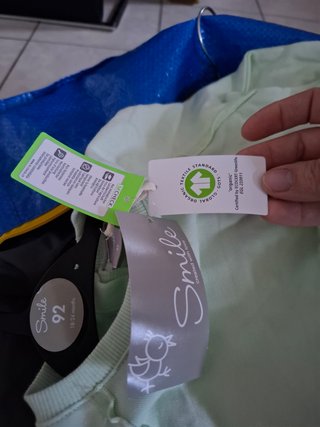 Vestito in felpa bimba nuovo 92