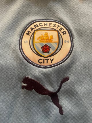 Camiseta Man City Haaland Campeón Champions