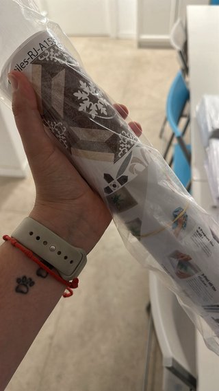 24 Vinilos Baldosas Cemento Soliena Adhesivo