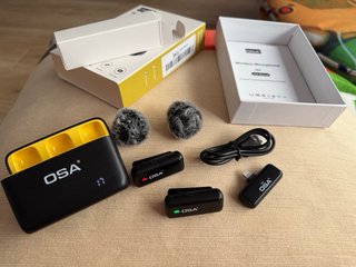 Micrófono Inalámbrico Doble OSA para iPhone
