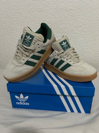 Adidas Samba XLG Beige/Verde Talla 42.5