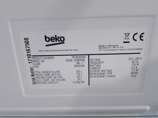 Nevera Beko Blanca