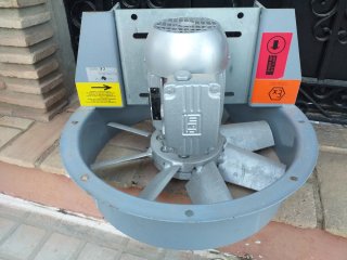 Turbina NOVOVENT AXIAN PIROS 4-450T