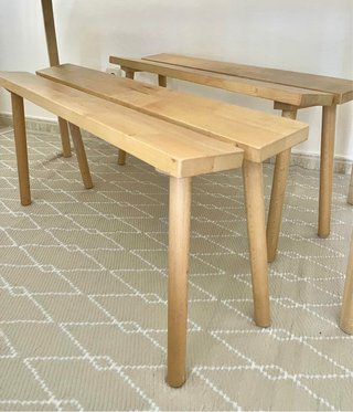 Banco de Madera Ikea HAY Edición Limitada.