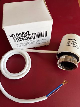 Electroválvula colector suelo radiante 220V M30