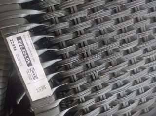 3 Cestas Branas Ikea Grises